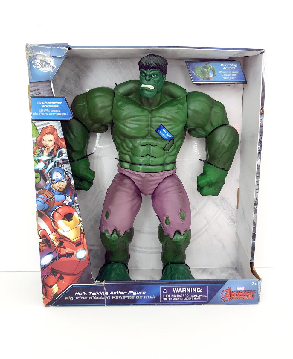 incredible hulk talking action figure