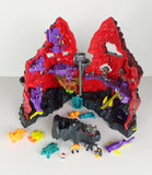 1992 Bluebird Toys Mighty Max Trapped in Skull Mountain Playset