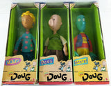 1997 Mattel Disney's Doug 18" Doug Funnie, Skeeter & Patti Mayonnaise Plush Dolls inch collector vintage sale price rare Toy Nickelodeon new