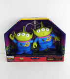 Two Toy Story Alien III action figures in their original retail packaging, featuring the green aliens in blue space suits against a purple and red box design.
2020 Mattel Disney Toy Story 7" inch 2-Pack Interactive Talking Aliens Action Figures
Collection Collector Collector's Toy Sale Price Vintage Retro ToyCollector ToyCommunity ToyPhotography ActionFigureCollector ToyShelfGoals VintageToys RetroToys ToyHaul RareToy LimitedEdition VintageCollectible
