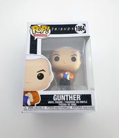 Funko Pop! vinyl figure of Gunther from Friends in packaging on a white background