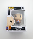 Funko Pop! vinyl figure of Gunther from Friends in packaging on a white background