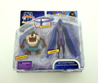 2021 Moose Toys Space Jam - A New Legacy 2.5" inch Tasmanian Devil & 5" The Brow Action Figures