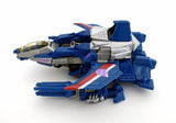 דמות פעולה - אקשן פיגר בגודל "6 (15 ס"מ) של&nbsp;Thundercracker, מהליין של Generations - Deluxe Class. הדמות יוצרה ע"י Hasbro בשנת 2013, במצב טוב ולמעט ההפיכה לצורך התמונות לא הייתה בשימוש. המפרקים חזקים ובמצב טוב מאוד. הדמות שלמה וכוללת את הנשק. ת'אנדרקראקר הופך ממצב רובוט למצב מטוס קרב. אינץ'