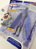 2021 Moose Toys Space Jam - A New Legacy 2.5" Tasmanian Devil & 5" The Brow Action Figures