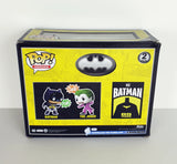2024 Funko Pop Heroes DC 85th Anniversary 3.75" Batman & The Joker 2 Pack Figures - Amazon Exclusive