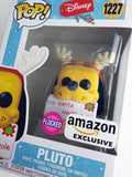 Disney Funko Pop! Pluto vinyl figure in its original window box packaging, featuring a 'To: Santa North Pole' sign and a pink 'Flocked' sticker badge.
דמות פופ (בובת פופ) בקנ"מ "3.75 (9.5 ס"מ) של פלוטו מהליין של Disney Holiday.
זוהי דמות מספר 1227 בסדרה, יוצרה ע"י Funko בשנת 2023, חדשה באריזה במצב טוב.
זוהי דמות אקסקלוסיבית ל-Amazon, ובנוסף היא Flocked כלומר פרוותית (מצופה בחומר דמוי זמש).
דמות פעולה אקשן פיגר בובה צעצוע אספנות איסוף וינטג' וינטאג' וינטייג' וינטאייג' רטרו ס"מ סנטימטר 4" "4 אינץ' מחיר מבצע
