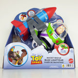 2024 Mattel Disney Toy Story 10" Rocket Rescue Electronic Buzz Lightyear Action Figure