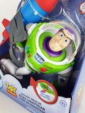 Toy Story Buzz Lightyear Rocket Rescue toy in its original retail packaging, featuring Buzz inside a green and white rocket suit with a clear helmet and a blue and red rocket body.
דמות אלקטרונית ומדברת בגודל "10 (25 ס"מ) של  באז שנות אור, מהסרט "צעצוע של סיפור".
הדמות יוצרה ע"י דיסני בשנת 2024, חדשה 
יש כ-35 משפטים ואפקטים של סאונד ואפשרות לפתוח או לסגור את אפקט ה"להבה" של הטיל.
דמות פעולה אקשן פיגר בובה צעצוע אספנות איסוף וינטג' וינטאג' וינטייג' וינטאייג' רטרו ס"מ סנטימטר 4" "4 אינץ' מחיר מבצע
