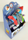2024 Mattel Disney Toy Story 10" Rocket Rescue Electronic Buzz Lightyear Action Figure