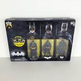 2024 Spin Master DC Comics Batman 85th Special Edition 4" Batman 3-Pack Action Figures