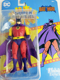 Batman action figure in blister packaging from DC Comics' Batman - The Animated Series, featuring a red, yellow, and purple costume with a white alternate hand, on a blue illustrated backing card.
בגודל "4.5 (11 ס"מ) של Batman of Zur En Arrh מהליין DC Super Powers, המבוסס על הליין האגדי בעל אותו שם שיוצר בשנות ה-80 ע"י חברת Kenner.
יוצרה ע"י McFarlane Toys בשנת 2024, חדשה באריזה במצב טוב.
הגלימה עשויה בד.
דמות פעולה אקשן פיגר בובה צעצוע אספנות איסוף וינטג' וינטאג' וינטייג' וינטאייג' רטרו
באטמן מחיר מבצע