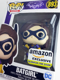 Funko Pop! Games Batman Knights Batgirl vinyl figure number 893, packaged in its original box with a visible Amazon Exclusive sticker 
דמות פופ (בובת פופ) בגודל "3.75 (9.5 ס"מ) של Batgirl מהליין של Games: Gotham.
זוהי דמות מספר בסדרה, יוצרה ע"י בשנת 2022, חדשה באריזה מעט פגומה. ניתן לראות בתמונות את הפגמים באריזה, ולכן המחיר נמוך יותר.
זוהי דמות אקסקלוסיבית וכמו כן היא זוהרת בחושך
דמות פעולה אקשן פיגר בובה צעצוע אספנות איסוף וינטג' וינטאג' וינטייג' וינטאייג' רטרו ס"מ סנטימטר 4" "4 אינץ' מחיר מבצע
באטגירל 