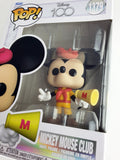 Funko Pop! Disney Mickey Mouse Club figure number 1379 in its original window box packaging. The figure depicts Mickey Mouse dressed as a club member with a yellow megaphone and red bow, with a large graphic of Mickey on the box front.
דמות (בובת פופ) בקנ"מ "3.75 (9.5 ס"מ) של מהליין של Disney 100.
זוהי מספר בסדרה, יוצרה ע"י בשנת 2023, חדשה באריזה במצב טוב
דיסני מיקי מאוס קלאב מועדון החברים פאנקו
פעולה אקשן פיגר בובה צעצוע אספנות איסוף וינטג' וינטאג' וינטייג' וינטאייג' רטרו ס"מ סנטימטר 4" "4 אינץ' מחיר מבצע
