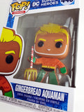 Funko Pop! Super Heroes Gingerbread Aquaman vinyl figure in its original window box packaging, featuring a gingerbread-textured Aquaman with blond hair and a candy cane.
דמות פופ (בובת פופ) בגודל "3.75 (9.5 ס"מ) של עוגיה עוגייה אקווה-מן אקוומן מהליין של דיסי די.סי סופר הירוז הירוס גיבורים גיבורי על.
הדמות יוצרה ע"י פאנקו בשנת 2022, חדשה באריזה במצב טוב.
דמות פעולה אקשן פיגר בובה צעצוע אספנות איסוף וינטג' וינטאג' וינטייג' וינטאייג' רטרו ס"מ סנטימטר 4" "4 אינץ' מחיר מבצע
