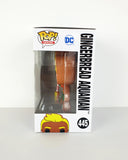 2022 Funko Pop Heroes DC Super Heroes #445 3.75" Gingerbread Aquaman Figure