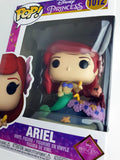 Disney Princess Ariel Funko Pop! vinyl figure in its original window box packaging, featuring Ariel with her green tail and red hair, with a small crab beside her.
דמות פופ (בובת פופ) בקנ"מ "3.75 (9.5 ס"מ) של אריאל מהליין של דיסני נסיכה נסיכות בת הים הקטנה.
זוהי דמות מספר 1012 בסדרה, יוצרה ע"י פאנקו בשנת 2021, חדשה באריזה במצב טוב.
דמות פעולה אקשן פיגר בובה צעצוע אספנות איסוף וינטג' וינטאג' וינטייג' וינטאייג' רטרו ס"מ סנטימטר 4" "4 אינץ' מחיר מבצע
