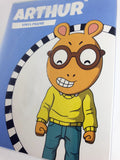Arthur vinyl figure packaging or cover art featuring the cartoon character Arthur in a yellow sweater and blue pants on a blue background with the text 'ARTHUR VINYL FIGURE'.
דמות יוטוז (בובת יוטוז) בגודל "4.75 (12 ס"מ) של ארתור ריד אגרוף כועס מהליין של YouTooz.
הדמות יוצרה ע"י בשנת 2020, חדשה באריזה במצב טוב, כוללת מגן שקוף.
דמות פעולה אקשן פיגר בובה צעצוע אספנות איסוף וינטג' וינטאג' וינטייג' וינטאייג' רטרו ס"מ סנטימטר 4" "4 אינץ' מחיר מבצע
תכנית אנימציה מצוירת