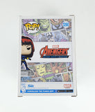 2023 Funko Pop Avengers #1260 3.75" Black Widow Figure - Amazon Exclusive with Pin