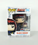 2023 Funko Pop Avengers #1260 3.75" Black Widow Figure - Amazon Exclusive with Pin
