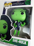 Funko Pop! She-Hulk vinyl figure number 1126 in its original window box packaging, featuring the green-skinned superhero in a black and white athletic outfit.
דמות פופ (בובת פופ) בקנ"מ "3.75 (9.5 ס"מ) של שי-האלק הענקת הענקית הירוקה מהליין של.
זוהי מספר בסדרה, יוצרה ע"י פאנקו בשנת 2022, חדשה באריזה במצב טוב. מארוול קומיקס גיבורת על
דמות פעולה אקשן פיגר בובה צעצוע אספנות איסוף וינטג' וינטאג' וינטייג' וינטאייג' רטרו ס"מ סנטימטר 4" "4 אינץ' מחיר מבצע
