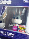 Funko Pop! Television 'Only in Pop! & Tee' Flocked Fred Jones vinyl figure in its original packaging, featuring a gray and white rabbit character with a pink flocked finish.
מארז המכיל דמות בובת פופ בגודל "3.75 (9.5 ס"מ) וחולצת טי במידה XL של באגס באני לבוש בבגדים של פרד ג'ונס סקובי-דו מהליין של וורנר ברוז ברוס 100.
יוצר ע"י פאנקו בשנת 2023 חדש ובמצב טוב
זוהי אקסקלוסיבית היא בגרסת פרוותית (מצופה בחומר דמוי זמש)
פעולה אקשן פיגר בובה צעצוע אספנות איסוף וינטג' וינטאג' וינטייג' וינטאייג' רטרו 
מחיר מבצע

