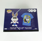 2023 Funko Pop Tees WB 100 3.75" Flocked Bugs Bunny as Fred Jones Figure with Tee (XL)