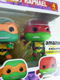 2023 Funko Pop Movies TMNT Mutant Mayhem 3.75" 4 Pack Figures - Amazon Exclusive