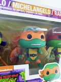 2023 Funko Pop Movies TMNT Mutant Mayhem 3.75" 4 Pack Figures - Amazon Exclusive