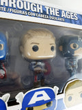 2021 Funko Pop Marvel 3.75" Captain America Through The Ages 5 Pack Figures - Amazon Exclusive