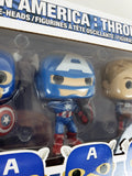 2021 Funko Pop Marvel 3.75" Captain America Through The Ages 5 Pack Figures - Amazon Exclusive