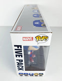2021 Funko Pop Marvel 3.75" Captain America Through The Ages 5 Pack Figures - Amazon Exclusive