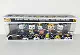 Funko Pop! Archives Disney Artie Hills Minnie Mouse 5-pack box set, featuring five different Minnie Mouse character figures visible through a clear plastic window box.
מארז דמויות פופ (בובות פופ) בגודל "3.75 (9.5 ס"מ) של מיני מאוס מהליין של הארכיון של וולט דיסני.
המארז יוצר ע"י פאנקו בשנת 2022, חדש ובמצב טוב.
הדמויות המוצגות במארז זה מייצגות את בראי הדורות.
זהו מארז אקסקלוסיבי לאמאזון.
דמות פעולה אקשן פיגר בובה צעצוע אספנות איסוף וינטג' וינטאג' וינטייג' וינטאייג' רטרו ס"מ סנטימטר 4" "4 אינץ' מחיר מבצע מיקי