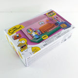 2024 Jakks Pacific The Simpsons Living Room Diorama Playset with 2.5" Homer Action Figure