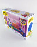 2024 Jakks Pacific The Simpsons Living Room Diorama Playset with 2.5" Homer Action Figure