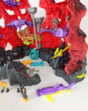1992 Bluebird Toys Mighty Max Trapped in Skull Mountain Playset
