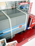 2022 Hasbro MicroMachines Transformers 10" Optimus Prime Hauler Truck Playset