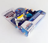 2014 Hasbro Transformers Rescue Bots 3.5" Chase The Police-Bot & 2.5" Chief Burns Action Figures