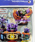 2004 Takara K-T Figure Collection by Kaiyodo 20th Anniversary 2.5" Frenzy & Devastator Figures