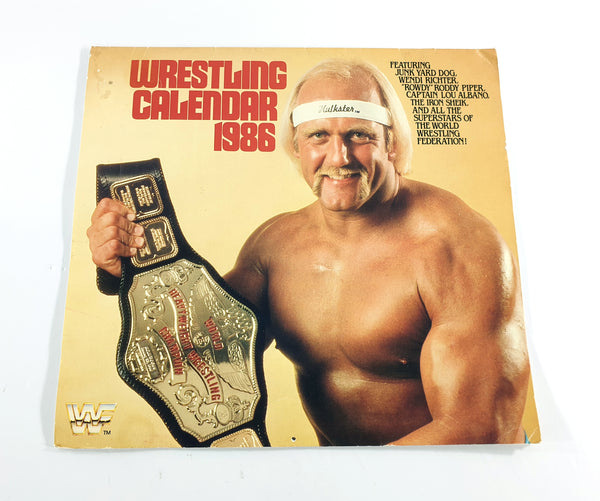 1986 Titan Sports WWF Calendar