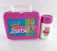 1989 Thermos Barbie Lunch Box & Thermos