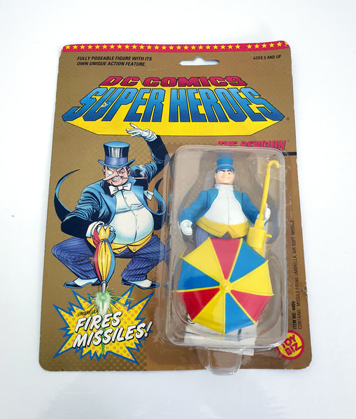 1989 Toy Biz DC Comics Super Heroes 5 inch The Penguin Action Figure