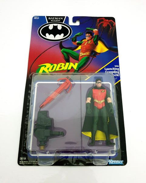 DC Batman Returns Robin Action Figure with Launching Grappling Hook Kenner