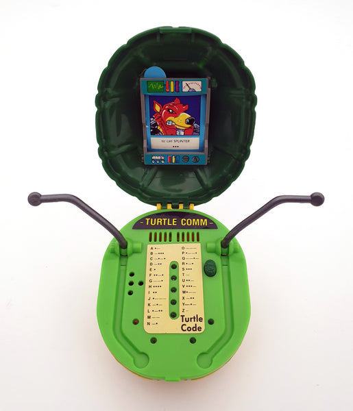 1991 Playmates TMNT 3 inch Turtle Communicator with Splinter Card