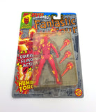 1992 Toy Biz Marvel Super Heroes 5 inch Human Torch Action Figure