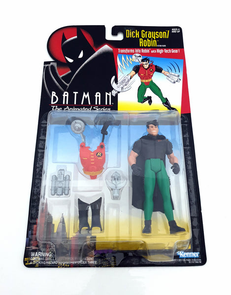 1993 Kenner DC Batman The Animated Series 5 inch Dick Grayson - Robin Action Figure