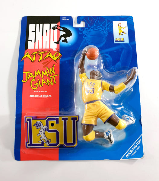 1993 Kenner Shaq Attaq 6.5 inch Jammin' Giant Shaquille O'Neal Action Figure