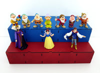 1993 Mattel - Applause Disney Snow White and The Seven Dwarves 2-3.75 inch Figurines