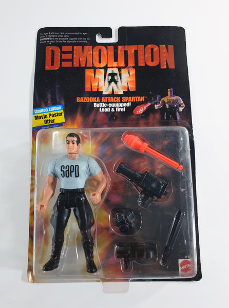 1993 Mattel Demolition Man 5.5 inch John Spartan Action Figure