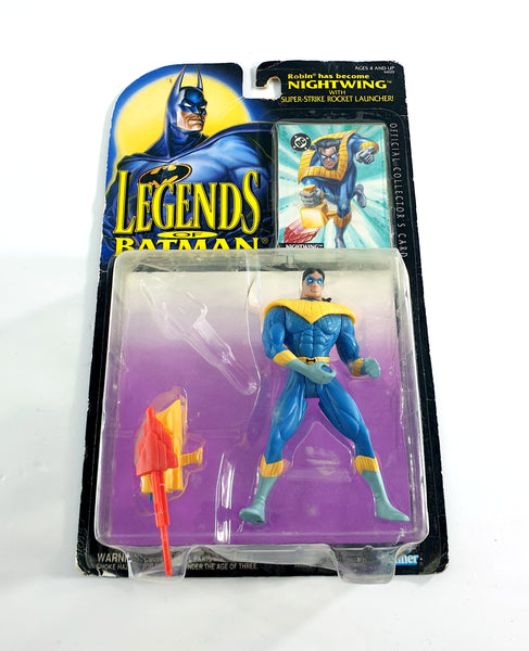 1994 Kenner DC Legends of Batman 5 inch Nightwing Action Figure